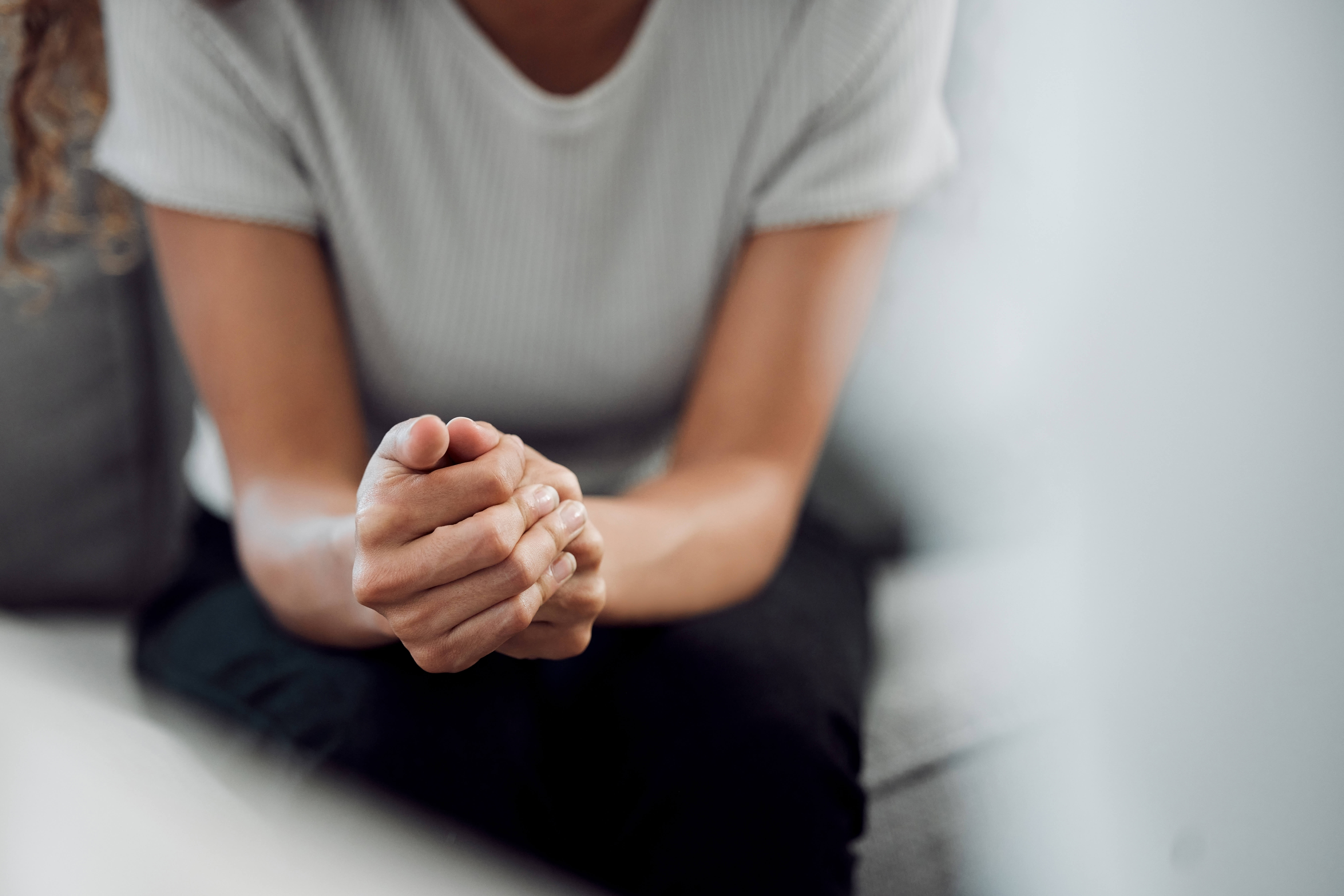 woman dealing with emotional trauma